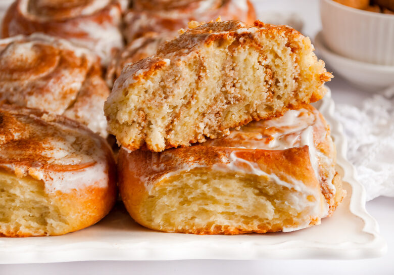 cynamonki z twarożkiem